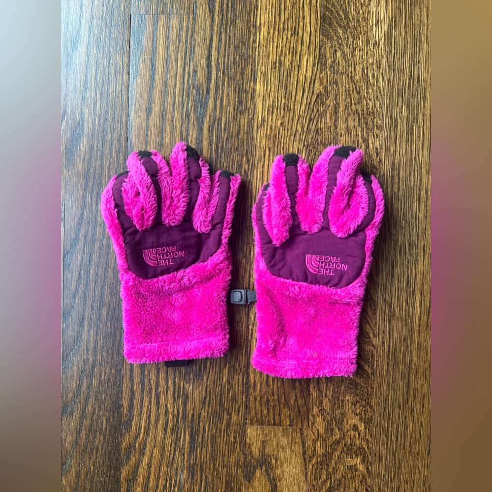 North Face Youth Medium Gloves